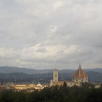 Sunset in Florence