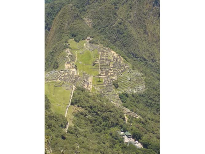 View 3 from Machu Picchu mountainn